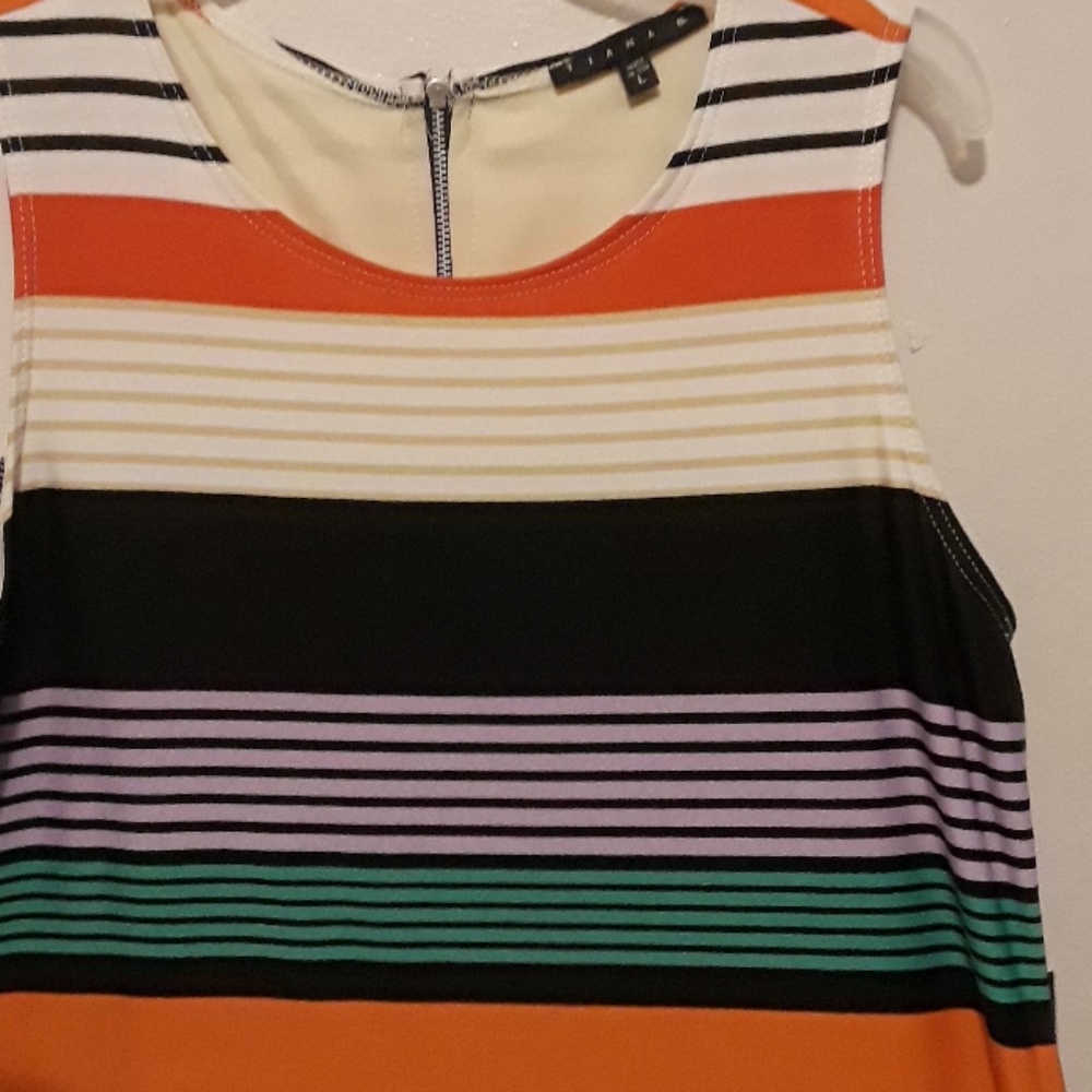 NWT Tiana B multi-color dress, large petite